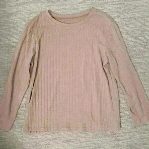 Medium khaki braided long sleeve